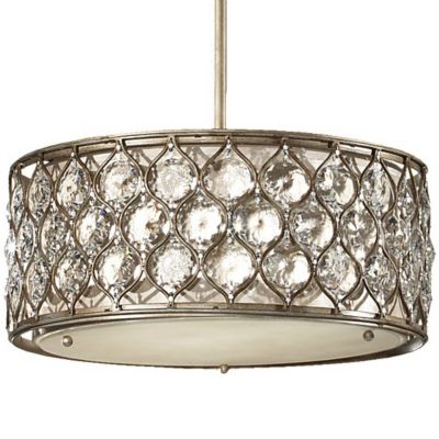 Lucia Drum Pendant (Large) - OPEN BOX RETURN by Feiss - Starlight Lighting USA and Canada